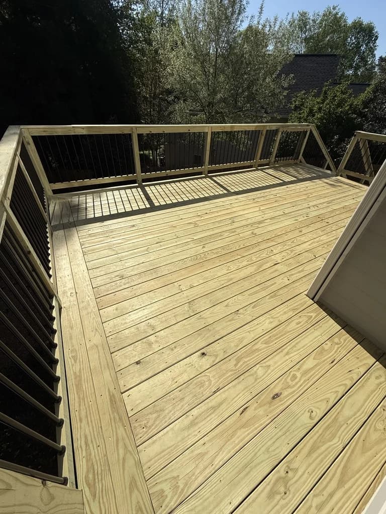 Level deck rebuild project